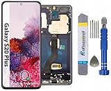 Contenu de la livraison : 1 écran pour Samsung S20 Plus G985 avec cadre, 1 outil de qualité supérieure