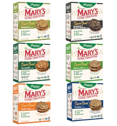 Mary's Gone Crackers Superseed Variety Pack 6PK