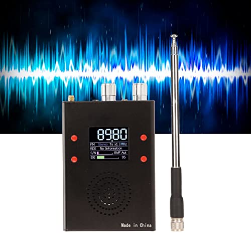 Portable Fm Radio, Rechargeable Handheld Shortwave Radio With Antenna, Lcd Display, Dsp Radio With Longwave, Mediumwave, Shortwave Frequency, 1600Mah Battery Operated #TOP3