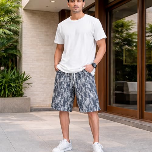 Image of Lymio Printed Short for Men|| Men Short || Stylish Look Design Shorts (Shorts-50-52)