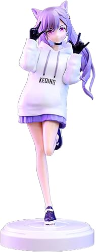 G-I KeQing 1/8 figura sudadera con capucha estilo siete estrellas de Liyue juego personaje PVC colección modelo