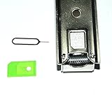 DCMA パソコン用品 SIM カード リサイズ カッター 穴あけ パンチ ホチキス シム下駄 【 マイクロ SIM サイズ 】 １点