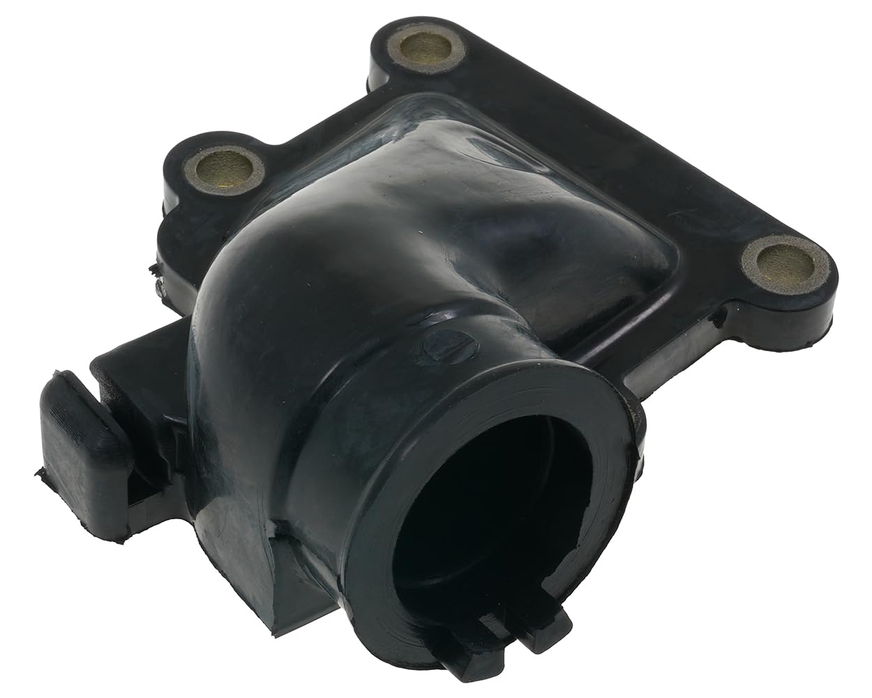 Pipe à 21 millimètres Minarelli vertical compatible avec MBK Booster Rocket | Ouvert pour carburateurs jusqu'à 21 millimètres, raccord 23 millimètres, caoutchouc; compatible avec MBK Spirit, Track, Stunt