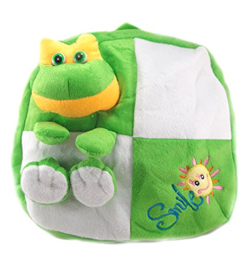 Green Frog Shoulder Bag Stuffed Soft Plush Toy Love Girl 3 litres