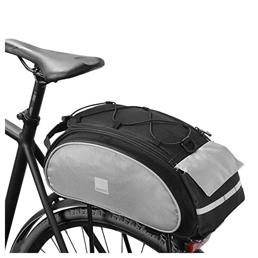 Roswheel 14541 Multifunctional Bike Rear Seat Cargo Bag Bicycle Rack ...