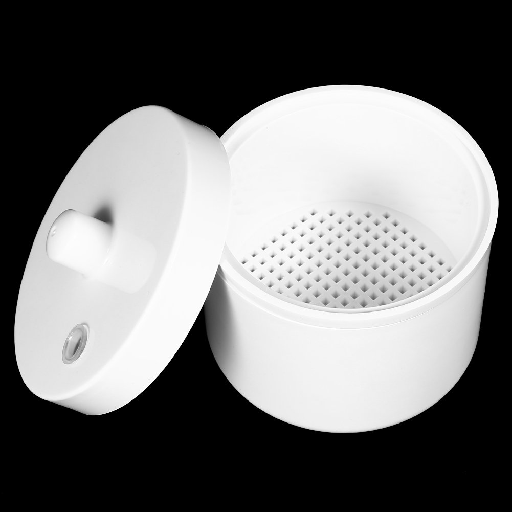 Scatola per disinfezione, sterilizzatore a scatola tonda, manicure Salone per pedicure SPA Attrezzatura per strumenti di bellezza per unghie