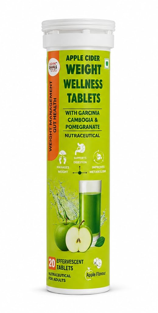 Ayurveda Weight Nashak Effervescent Tablets Apple Flavour-image-48