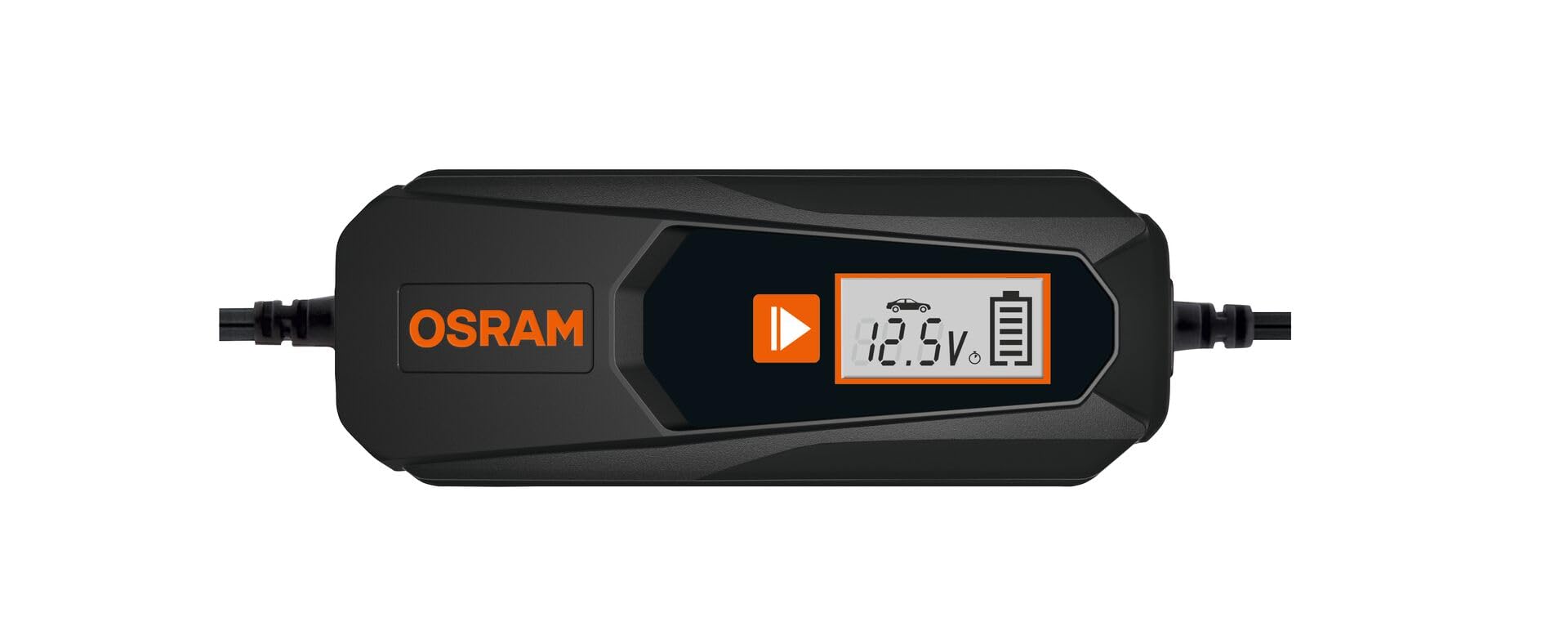 OSRAM BATTERYcharge 405 ESSENTIAL, inteligentna ładowarka 5 A i urządzenie do konserwacji akumulatorów, do pojazdów 6 V i 12 V, długość kabla 3 m, zabezpieczenie przed odwrotną polaryzacją i zwarciem