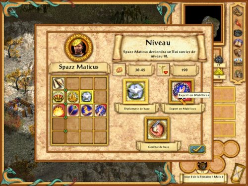 Heroes Of Might and Magic 4 : Winds Of War sur PC - vue 6