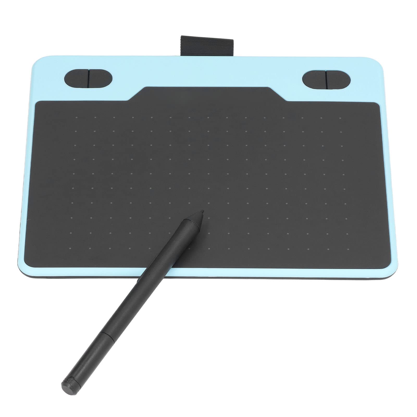 Tablet Graficzny do Rysowania 8192 Piórem Wrażliwym na Nacisk 5080 LPI 233PPS 4 Klawiszami Niebieski