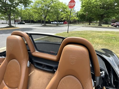Parabrisas para Porsche Boxster 987 deflector de viento cristal 5