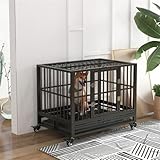 Heavy Duty Dog Crate for Medium Dogs, 36