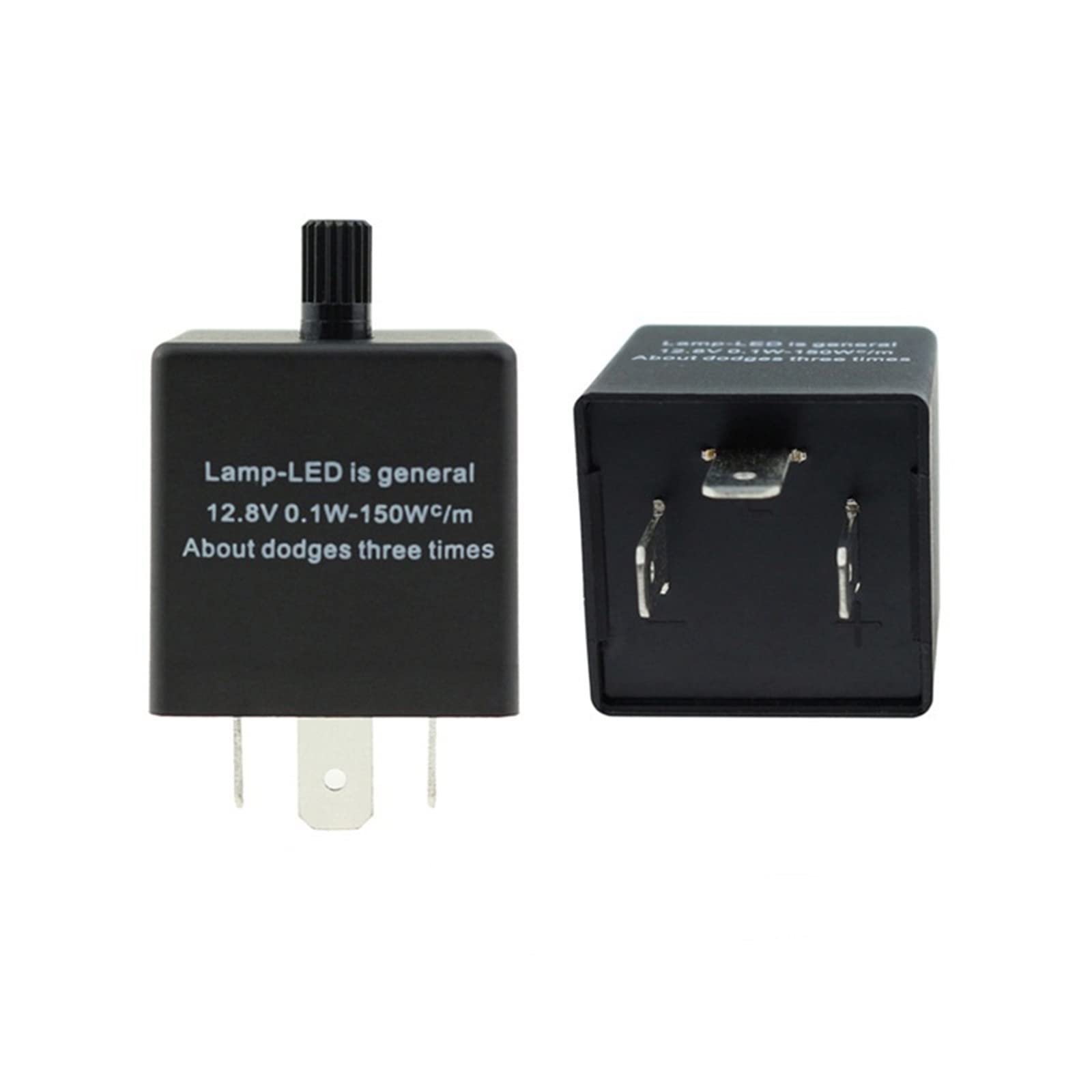 Relé intermitente CF14 ajustable para solucionar el parpadeo rápido de luces LED de coche