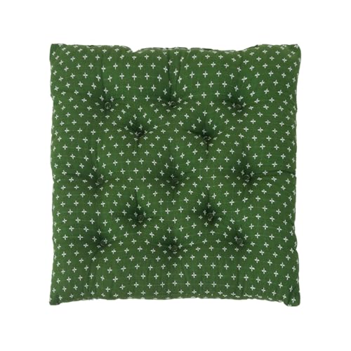 座布団 刺し子 小座布団 グリーン 約45×45cm クッション 正方形 おしゃれ 和風 和座布団 和室 #9815239