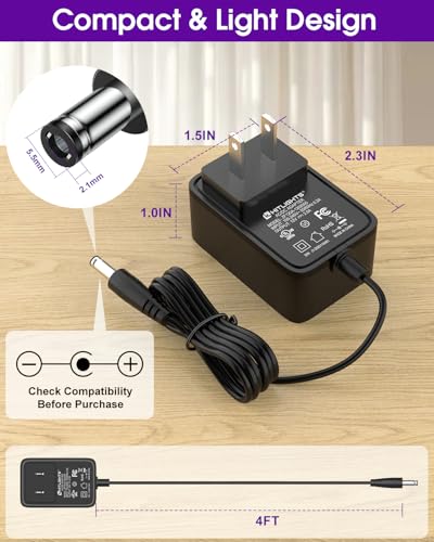 Image of HitLights 12V 2A 24W Power Supply, AC /DC LED Adapter, Class 2, UL, 1 Pack