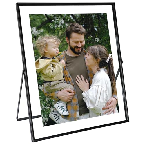 AhaGo Black Floating Frame, 10"x12", Portrait