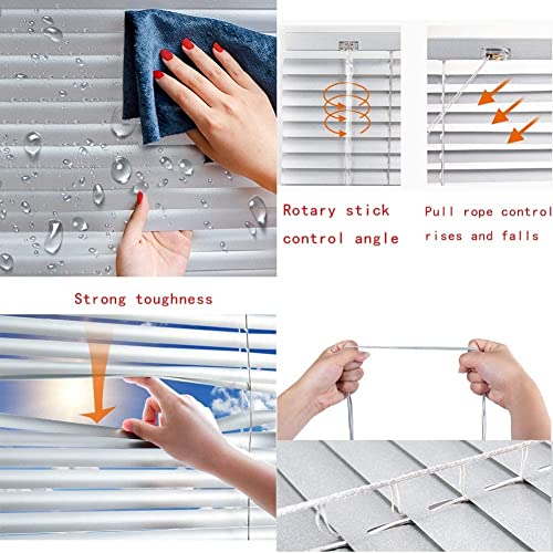 Persianas venecianas de aluminio con ajuste de viento para ventanas de dormitorio 4