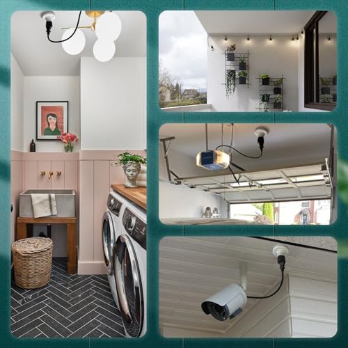 2 packs 3 prong light socket to plug adapter e26 e27 light socket outlet adapter polarized light bulb plug adapter stability performance amp professional materials light bulb adapter white