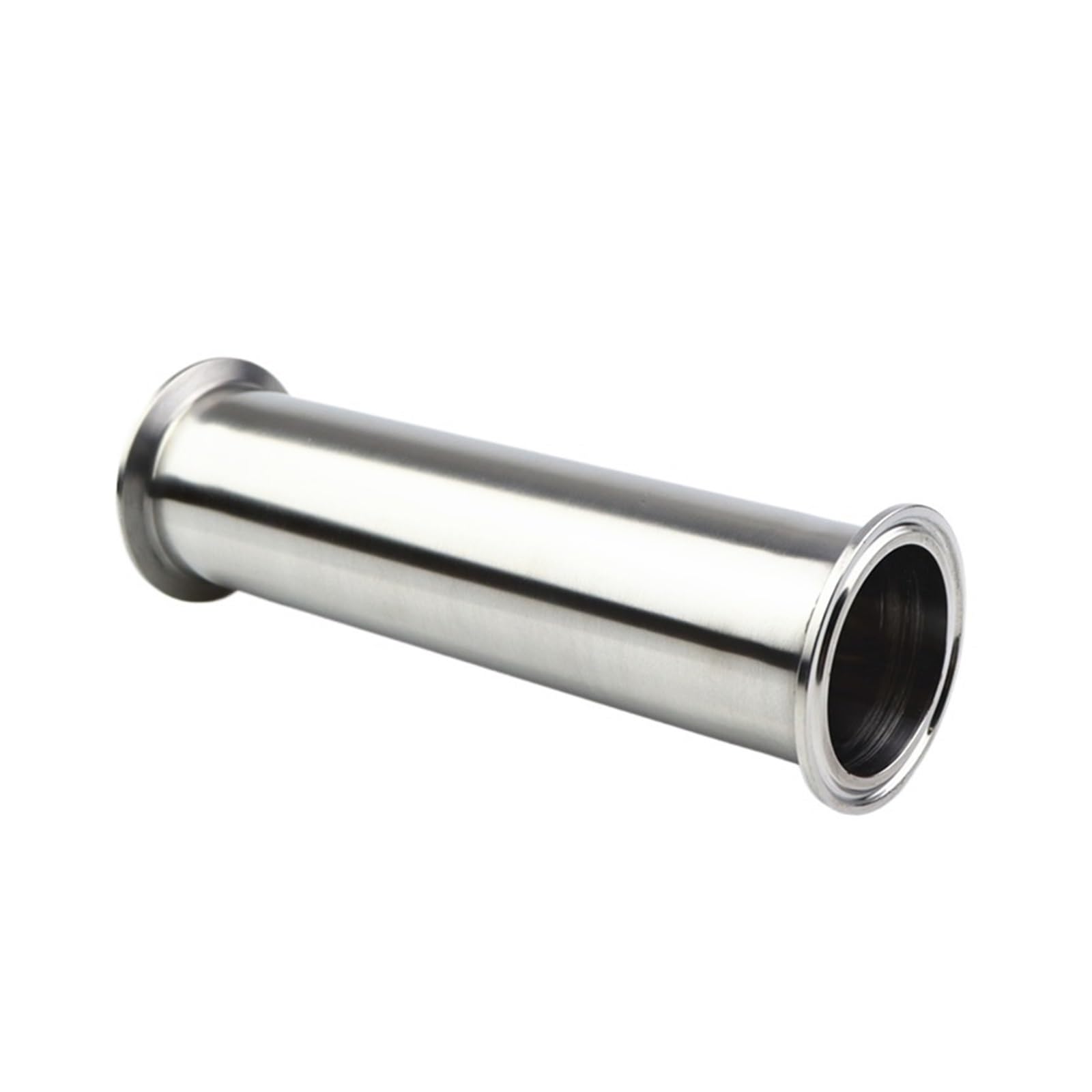 BHBHCPZGR 38mm SS304 Spool Tube Ferrule 50.5mm Tri Clamp Pipe Fittings Length 200mm BHBHCPZGR