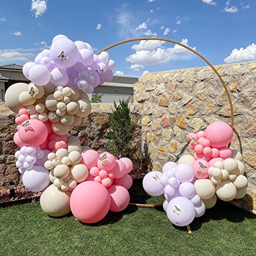 Image of White Sand Balloons Beige Latex Balloon 5 10 12 18inch Different Sizes 103pcs Cream Nude Neutral Balloons Kit for Kids Birthday Party Decoration Baby Shower Wedding Annversary