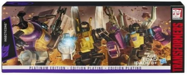 Transformers Hasbro Platinum Edition Insecticons Bombshell Kickback Skrapnel Set