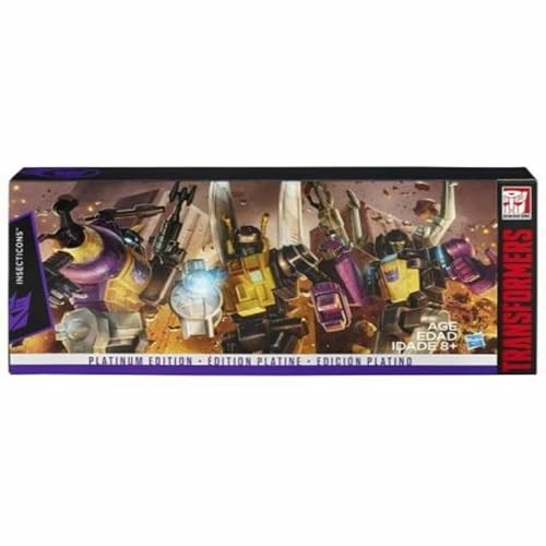 Transformers Hasbro Platinum Edition Insecticons Bombshell Kickback Skrapnel Set
