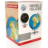 Science Kidz 2 in 1 Light Up Globe For Kids - Illuminated Constellation Light - Educational Childrens World Globe & Bedroom Night Light - Image 8