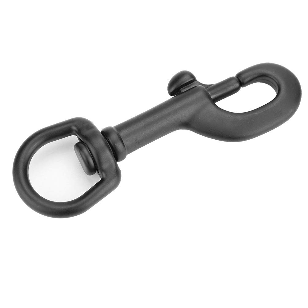 POENVFPO Diving Hook HookScuba Diving Hook,316 Stainless Steel Single Hook Eye Snap Diving Accessory Hookfor Water Bucket Key Chain and DivingBoat Hooks (90mm SSA-DT90B)