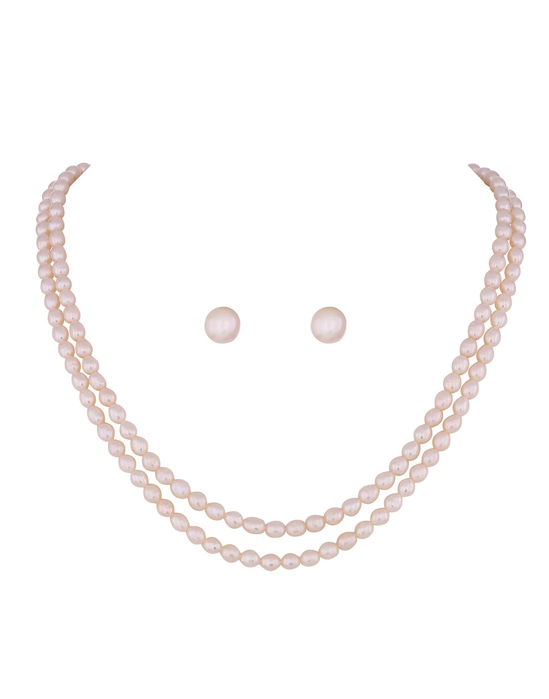 Hyderabad Jewels Womens Natural Fresh Water Pearls Necklace Chain (B07G5J4LRC) Amazon Price History, Amazon Price Tracker