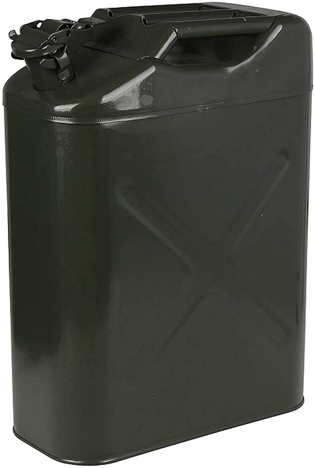 Jerry Can, Benzyna, olej napędowy, puszka na paliwo Metal Jerry Can puszka na paliwo ze stali nierdzewnej, samochód i motocykl awaryjny na zewnątrz zapasowy pogrubiony zbiornik paliwa do samodzielnej