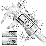 PRÄZISION & GENAUIGKEIT – der Messbereich für Edelstahl-Messschieber Messwerkzeuge beträgt 0–150 mm / 0-6 