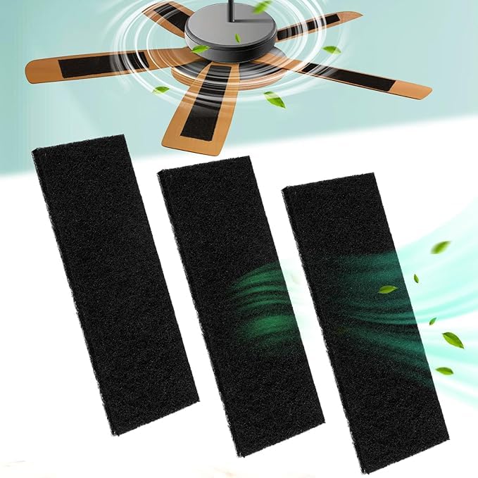 Smart Ceiling Fan Filter Pad for Improved Indoor Air Quality-image-0