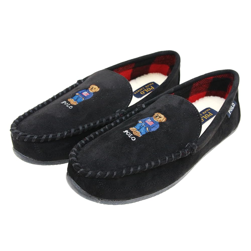 POLO RALPH LAUREN メンズ Polo Declan Bear Slipperローファー [並行輸入品]