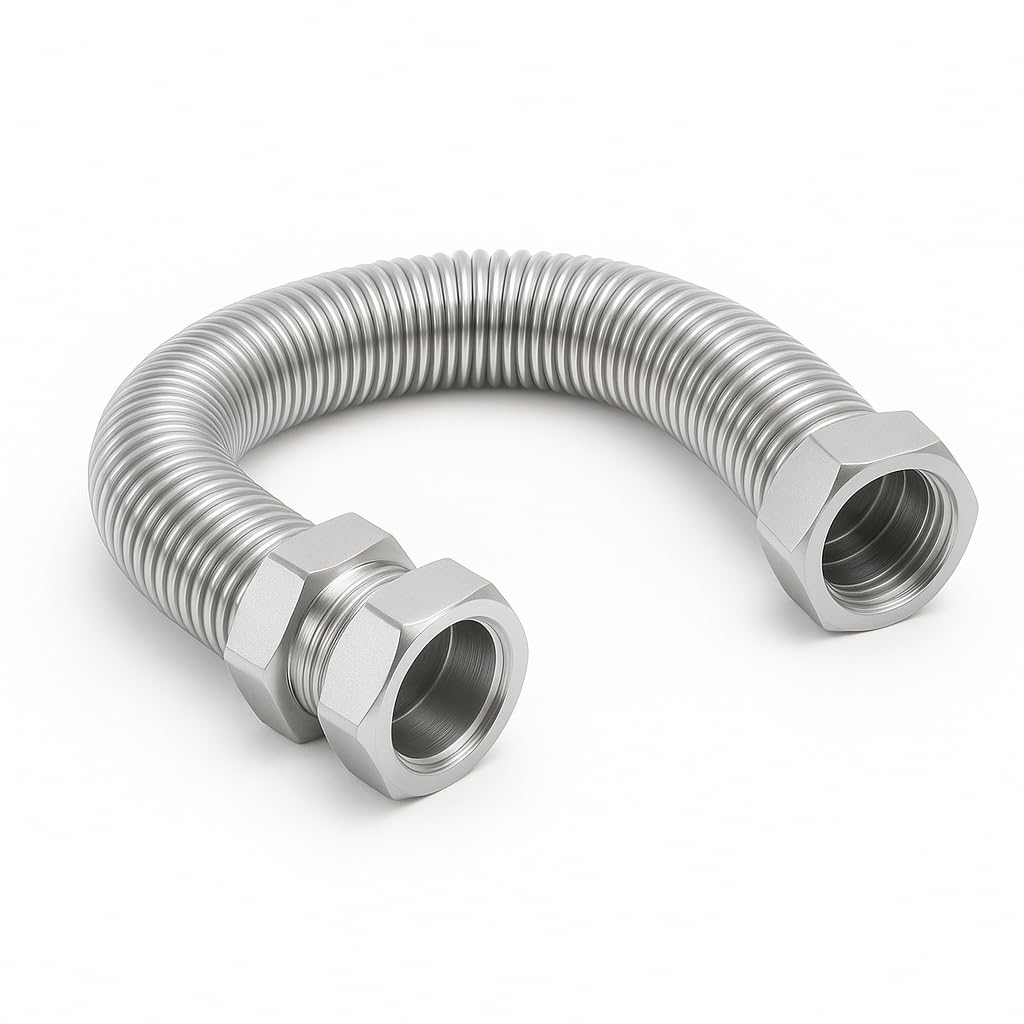 Ridgeline Tap Connector – 22mm Copper Compression x 3/4″ BSP Female, 300mm – FC-CC22-34-300