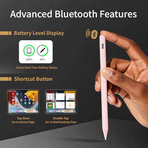 Lápiz capacitivo para iPad Air mini compatible con rechazo palma 5