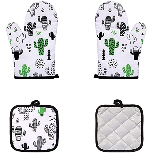 Guantes de horno de algodon con aislamiento termico superior 3
