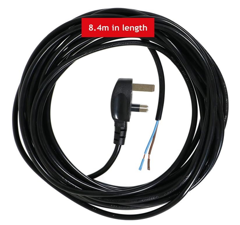 Cable de red flexible de 8,4 m con enchufe de 13 A para herramientas y Numatic 3