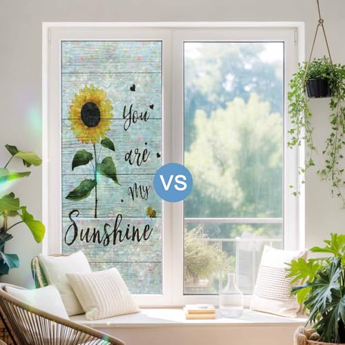Vinilo para ventana efecto vitrales 17.7x39.3 pulgadas miniatura 4