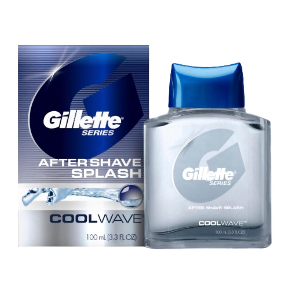 Gillette Series Cool Wave After Shave Aftershave for Men After Shave Cologne Men 3 3 fl oz 100