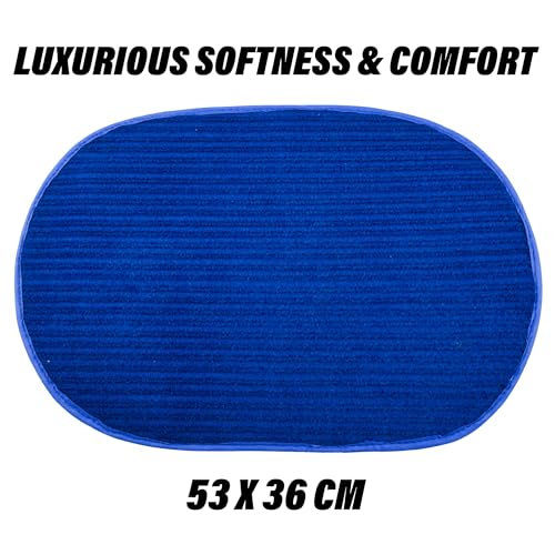 Image of Kuber Industries Door Mat | Door Entrance Mat | Entryway Door Mat | Home Door Mat | Floor Door Mat | Anti-Slip Door Mat | Door Mats for Outdoor & Indoor | Pack of 3 | Multi