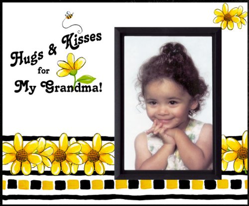Expressly Yours! Photo Expressions Hugs & Kisses for My Grandma - Picture Frame Gift