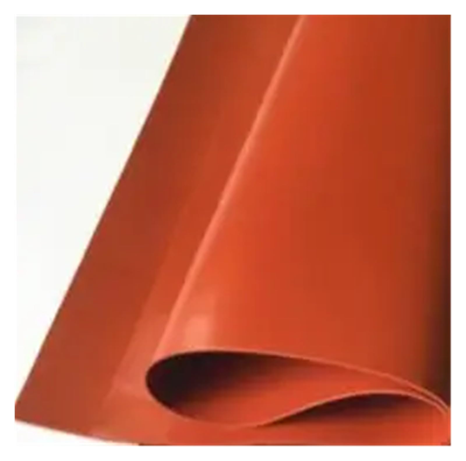 MMLFX 1pc Silicone Rubber Sheet 250X250mm Black Silicone Sheet, Rubber Matt, Silicone Sheeting For Heat Resistance 1mm/1.5mm/2mm Red/Black (Color : Rust red, Size : 1.5mm)