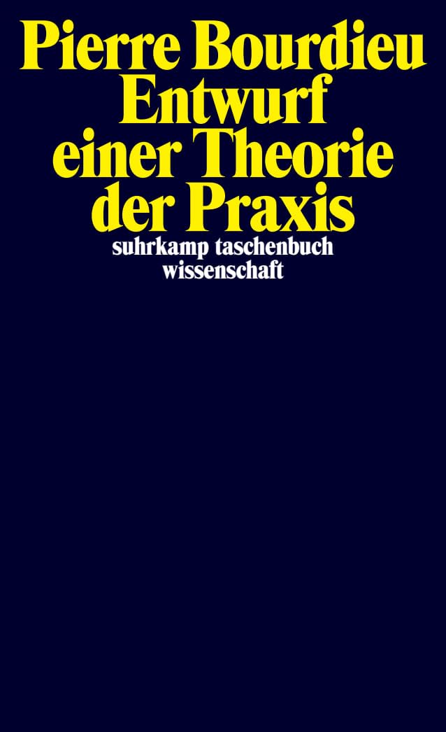 Entwurf einer Theorie der Praxis: auf der ethnologischen Grundlage der kabylischen Gesellschaft