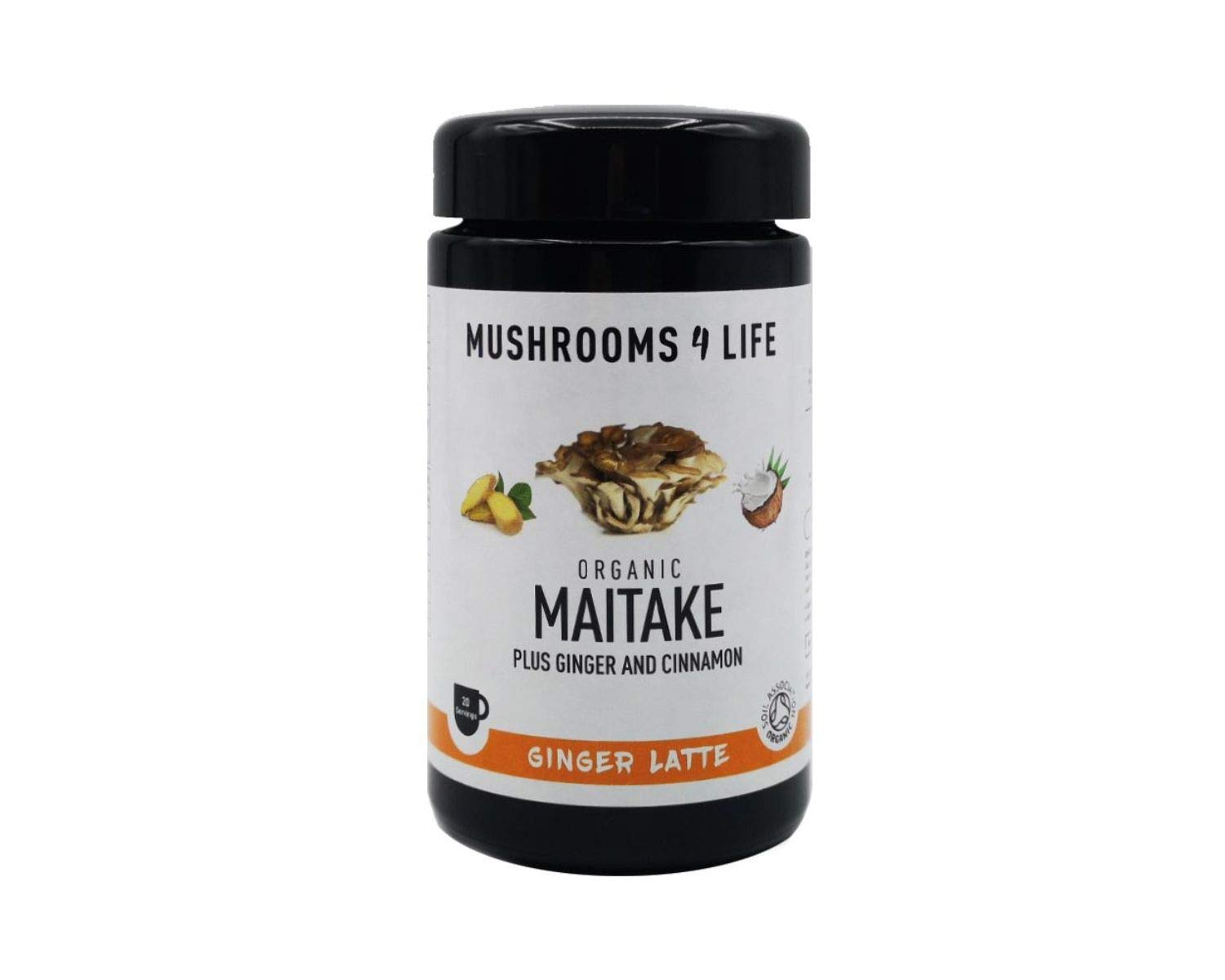 Mushrooms 4 Life Organic Maitake Ginger Latte, 0.11 kg