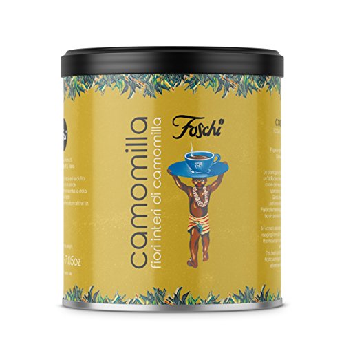 Camomilla, fiori interi sfusi, confezione da 90g Foschi