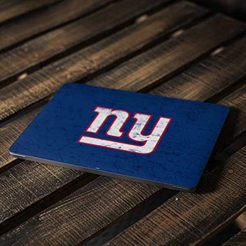 Skinit Decal Laptop Skin Compatible with MacBook Pro 13in (2020) - Officially Licensed NFL New York Giants Distressed Design