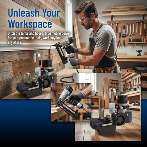 PucserWoitk Cordless Tank-Free Compressor