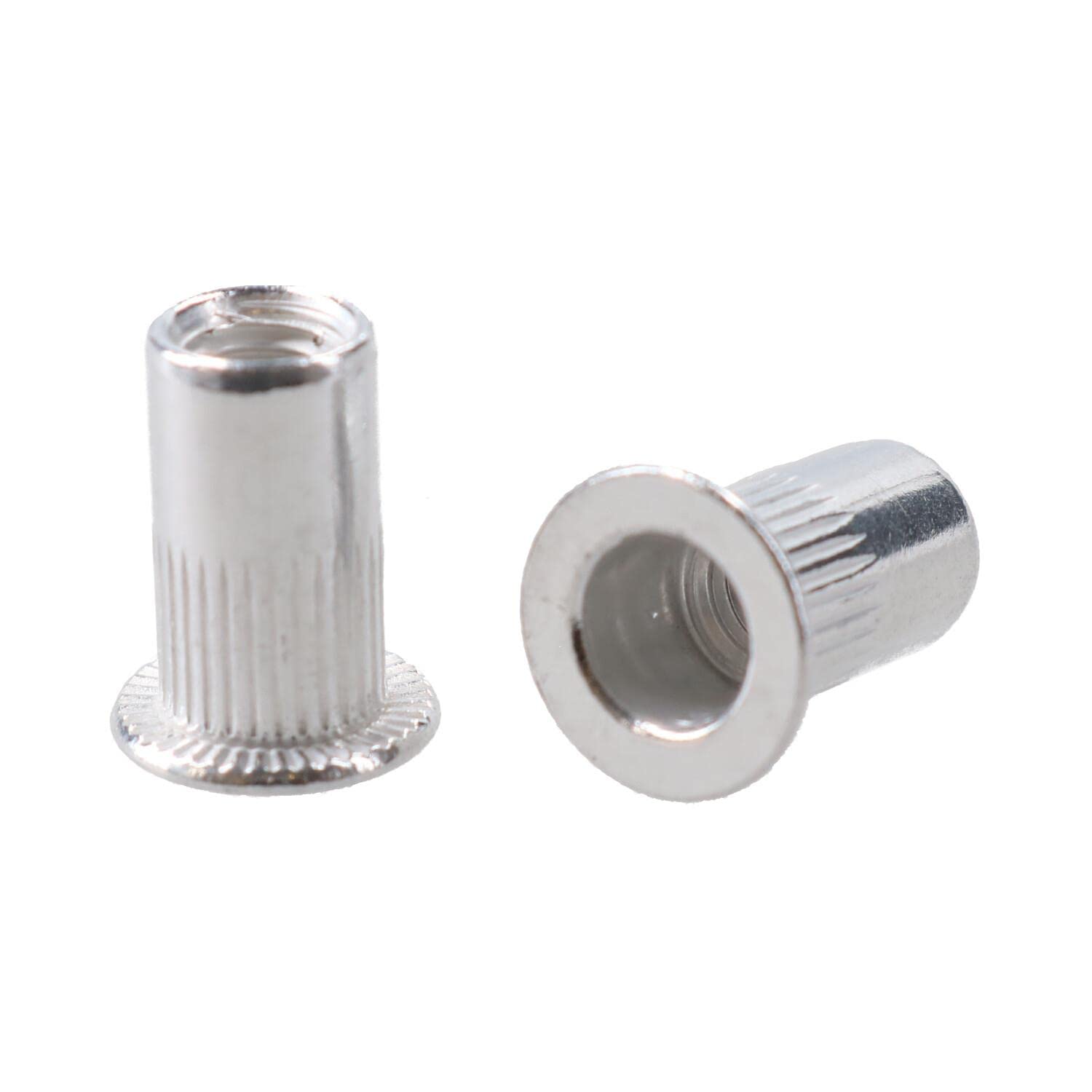 M5 5mm Alu Nut Serts Riveting Nuts Rivet Threaded Inserts Blindnut Rivnut 50pc