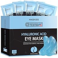 Augenpads (23 Paar), Hyaluronsäure Augenmasken gegen Augenringe, geschwollene Augen und Tränensäcke, Kollagen Augenklappen gegen Falten und Feuchtigkeit, Hautpflegegeschenk,Under Eye Gel Patches