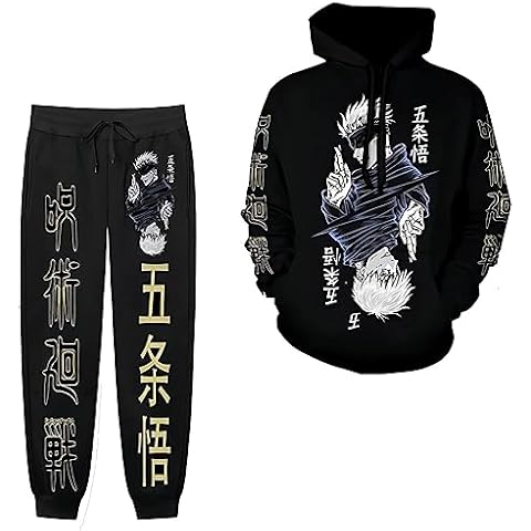 Volrath Unisex Jujutsu Hoodie and Sweatpants Set Cover